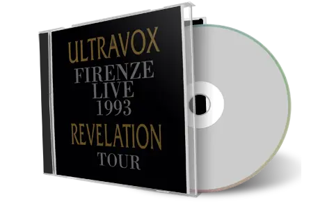 Artwork Cover of Ultravox 1993-12-19 CD Firenze Audience