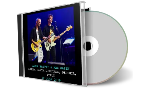 Artwork Cover of Alex Britti and Max Gazze 2019-07-12 CD Perugia Audience