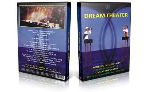 Artwork Cover of Dream Theater 1997-09-15 DVD Rio De Janeiro Audience