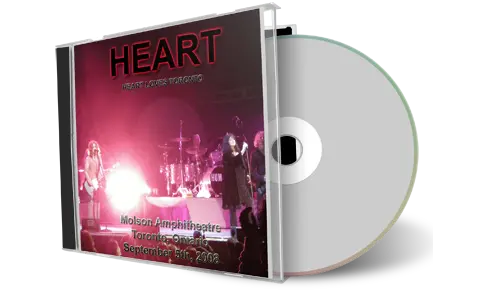 Artwork Cover of Heart 2008-09-05 CD Toronto Audience