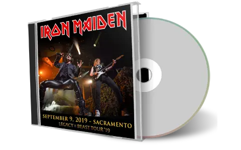 Artwork Cover of Iron Maiden 2019-09-09 CD Sacramento Audience