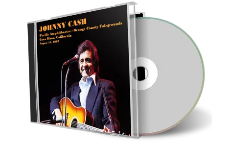 Artwork Cover of Johnny Cash 1983-08-11 CD Costa Mesa Audience