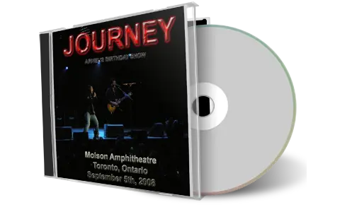 Artwork Cover of Journey 2008-09-05 CD Toronto Audience