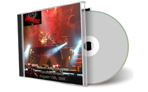 Artwork Cover of Judas Priest 2008-08-13 CD Toronto Audience