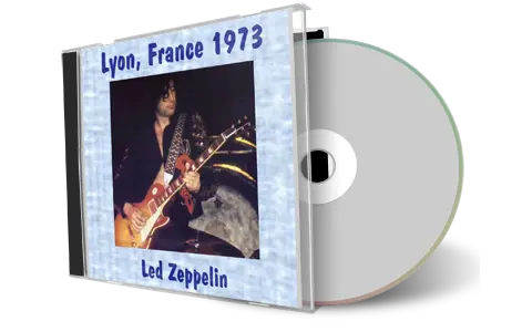 Artwork Cover of Led Zeppelin 1973-03-26 CD Lyon Audience