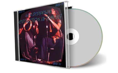 Artwork Cover of Led Zeppelin Compilation CD Evolution Is Timing 1971 Soundboard