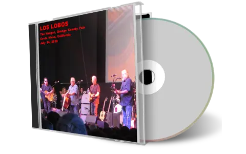 Artwork Cover of Los Lobos 2019-07-14 CD Costa Mesa Audience