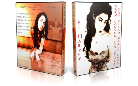 Artwork Cover of PJ Harvey Compilation DVD San Diego 1995 Proshot