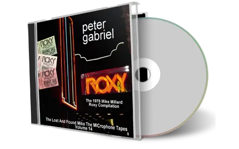 Artwork Cover of Peter Gabriel Compilation CD The Roxy 1978 Audience