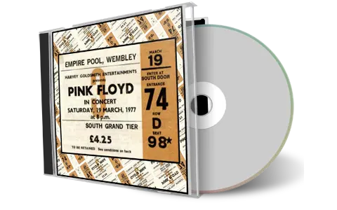 Artwork Cover of Pink Floyd 1977-03-19 CD London Audience