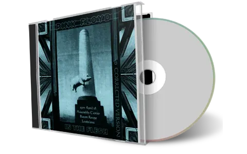 Artwork Cover of Pink Floyd 1977-04-28 CD Baton Rouge Audience