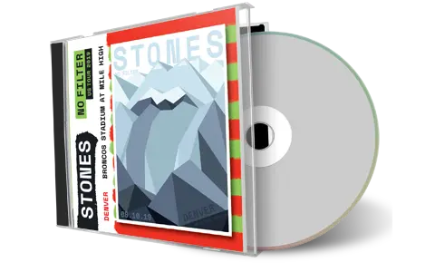 Artwork Cover of Rolling Stones 2019-08-10 CD Denver Audience