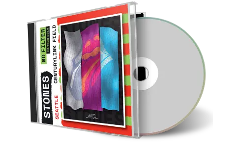 Artwork Cover of Rolling Stones 2019-08-14 CD Seattle Audience