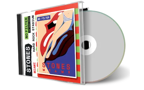 Artwork Cover of Rolling Stones 2019-08-30 CD Miami Audience