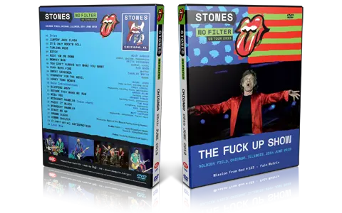 Artwork Cover of Rolling Stones 2019-06-25 DVD Chicago Audience