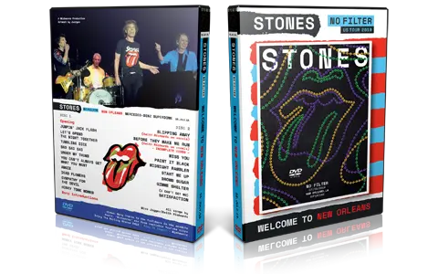 Artwork Cover of Rolling Stones 2019-07-15 DVD New Orleans Audience