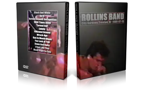 Artwork Cover of Rollins Band 1988-07-15 DVD Trenton Audience