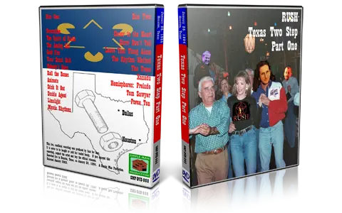 Artwork Cover of Rush 1994-01-26 DVD Houston Audience