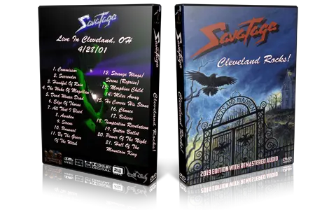 Artwork Cover of Savatage 2001-04-28 DVD Cleveland Audience