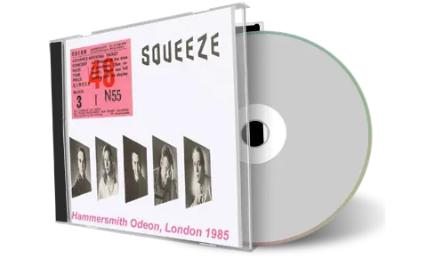 Artwork Cover of Squeeze 1985-10-14 CD London Soundboard