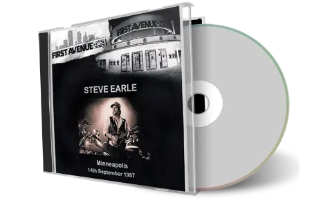 Artwork Cover of Steve Earle 1987-09-14 CD Minneapolis Audience