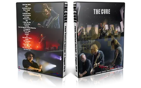 Artwork Cover of The Cure 2019-08-11 DVD Flow Festival Proshot