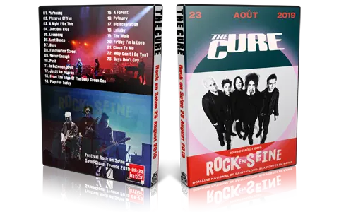 Artwork Cover of The Cure 2019-08-23 DVD Rock en Seine Proshot