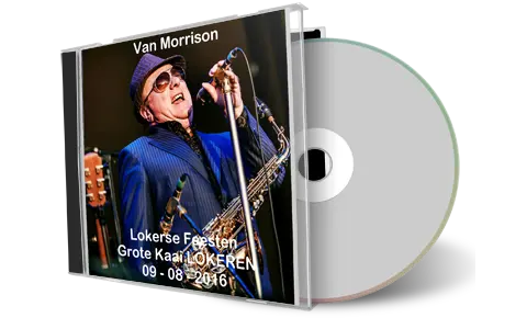 Artwork Cover of Van Morrisson 2016-08-09 CD Lokeren Audience