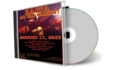 Artwork Cover of Zappa at the Whisky 2019-08-17 CD West Hollywood Audience