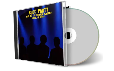 Artwork Cover of Bloc Party 2007-04-19 CD London Audience
