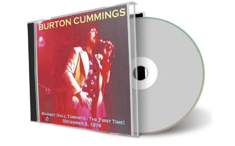 Artwork Cover of Burton Cummings 1976-12-02 CD Toronto Audience