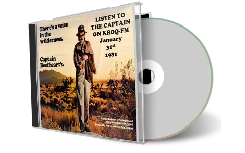 Artwork Cover of Captain Beefheart 1981-01-31 CD Pasadena Soundboard