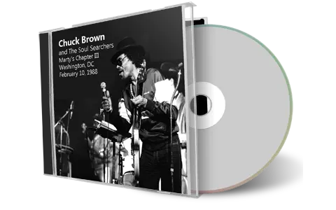 Artwork Cover of Chuck Brown 1988-02-10 CD Washington Soundboard