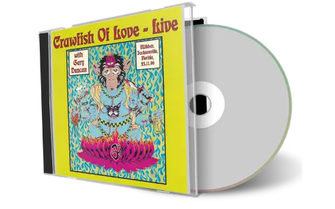 Artwork Cover of Crawfish of Love 1996-11-23 CD Jacksonville Soundboard