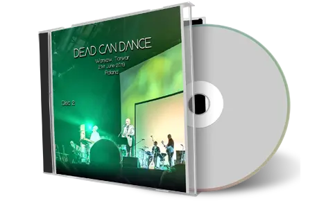 Artwork Cover of Dead Can Dance 2019-06-21 CD Warsaw Audience