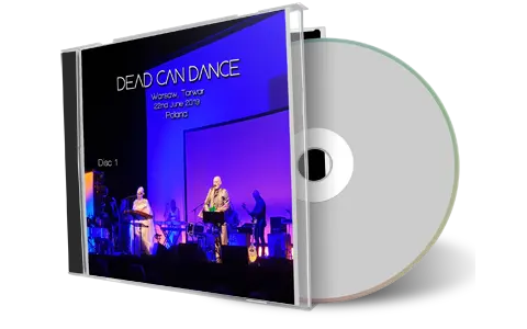 Artwork Cover of Dead Can Dance 2019-06-22 CD Warsaw Audience