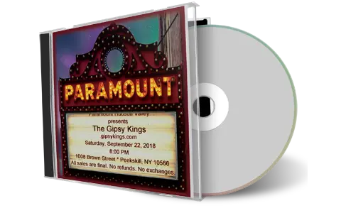 Artwork Cover of Gipsy Kings 2018-09-22 CD Peekskill Audience