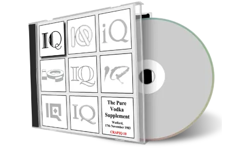 Artwork Cover of IQ 1983-11-17 CD Watford Audience