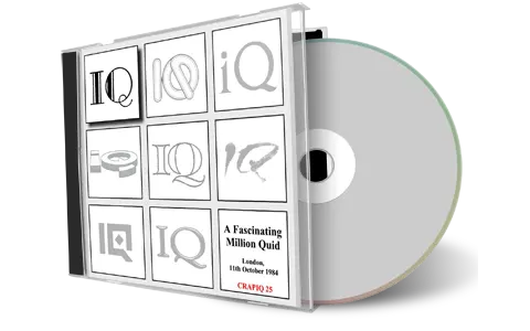 Artwork Cover of IQ 1984-10-11 CD London Audience