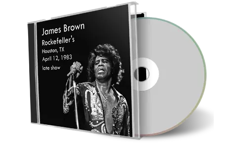 Artwork Cover of James Brown 1983-04-12 CD Houston Soundboard