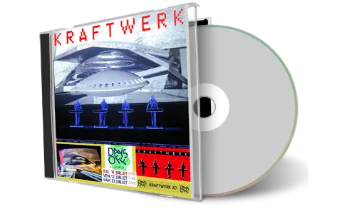 Artwork Cover of Kraftwerk 2019-07-11 CD Paris Audience