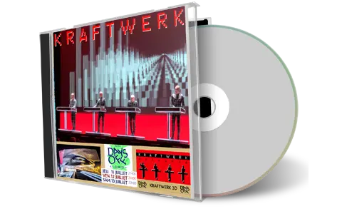Artwork Cover of Kraftwerk 2019-07-12 CD Paris Audience