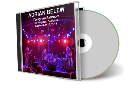 Artwork Cover of Adirian Belew 2019-09-14 CD Los Angeles Audience