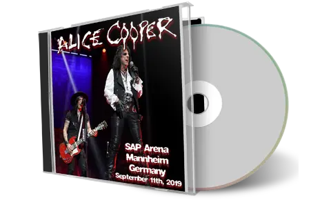Artwork Cover of Alice Cooper 2019-09-11 CD Mannheim Audience