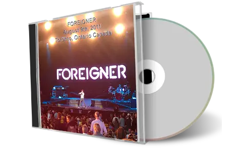 Artwork Cover of Foreigner 2011-09-09 CD Toronto Audience