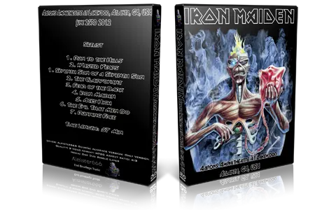 Artwork Cover of Iron Maiden 2012-06-23 DVD Atlanta Audience