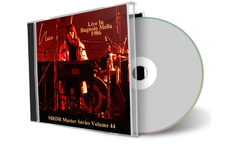 Artwork Cover of Nico 1986-04-19 CD Bagnolo Mella Audience