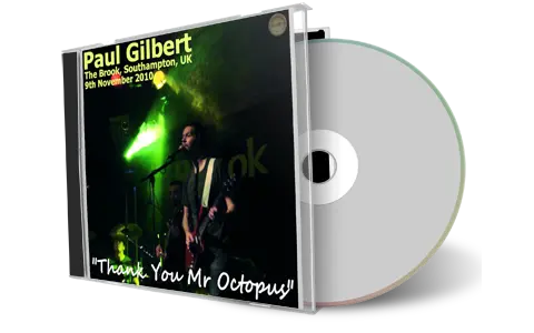 Artwork Cover of Paul Gilbert 2010-11-09 CD Southampton Audience