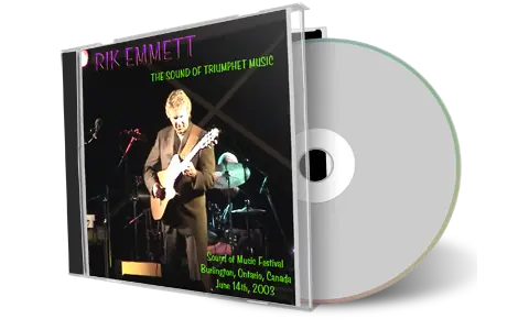 Artwork Cover of Rik Emmett 2003-06-14 CD Burlington Audience