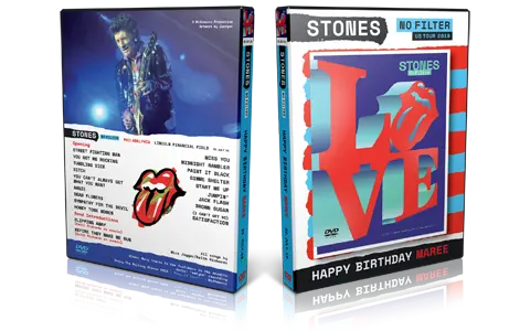 Artwork Cover of Rolling Stones 2019-07-23 DVD Philadelphia Audience